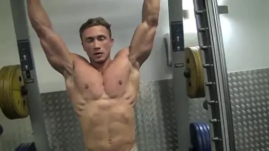 GIANT SETS, BUILDING MASS, WITH AWESOME YOUNG BODYBUILDER MICHAL