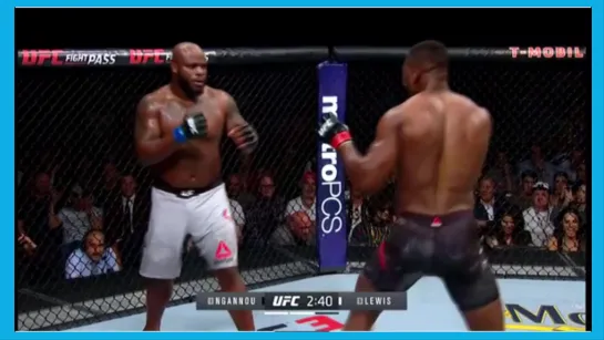 F ngnnou vs D lewis UFC