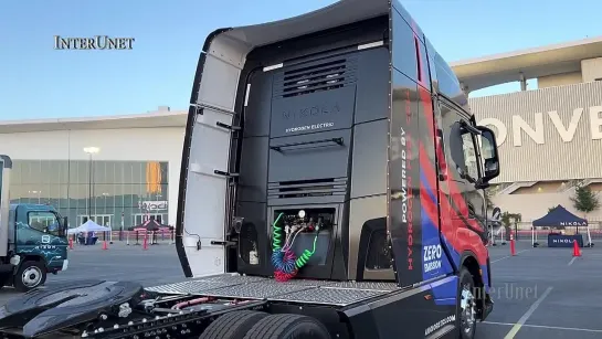 Nikola Hydrogen Power Fuel Cell 500 mi range Metro-Regional SEMI.mp4