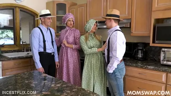 Swappin Amish - MomSwap. Порно. Инцест. Обмен матерями. Амиши.