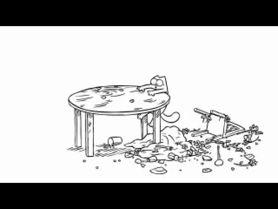 Simon's Cat in 'Lunch Break'