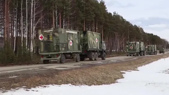 Военные развернули полевой госпиталь под Екатеринбургом