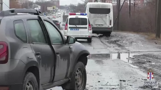 ДТП на ул. Мельничной с участием пассажирского транспорта