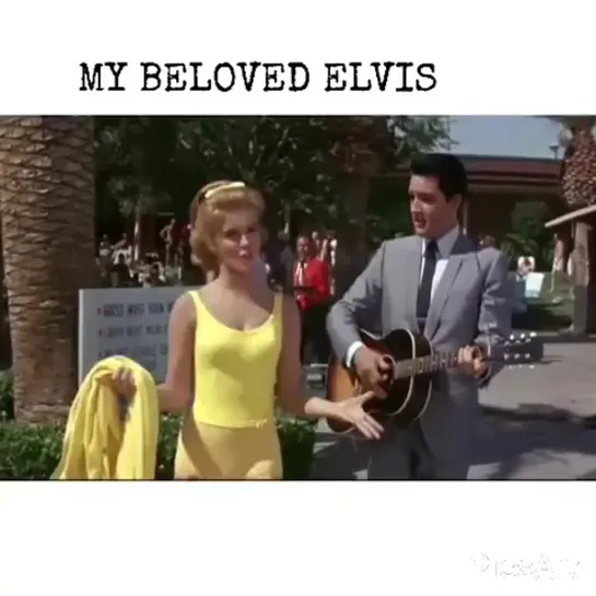 Elvis Presley and Ann Margret