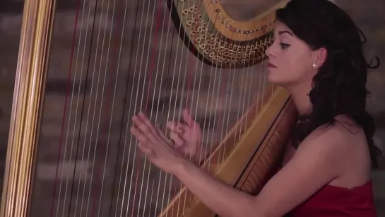 Solo Harpist for Hire - Libertango by Piazzolla (720p)