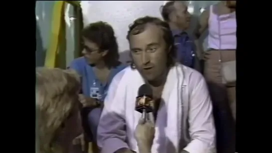 MTV Interview - Led Zeppelin  Phil Collins (MTV - Live Aid 7131985)