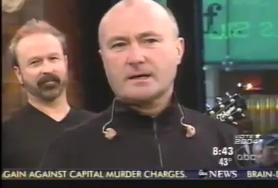 Phil Collins on Goodmorning America | BROTHER BEAR PROMOTION | INTERVIEW + LIVE | 23.10.2003