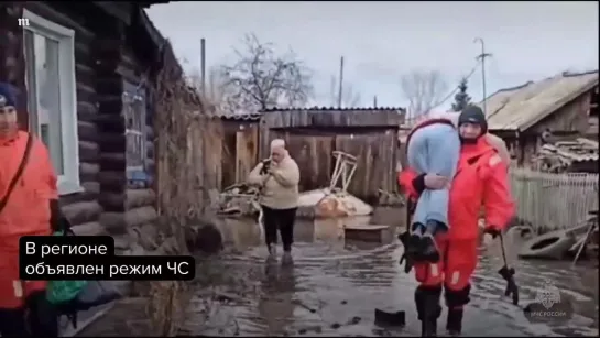 Паводок в Алтайском крае