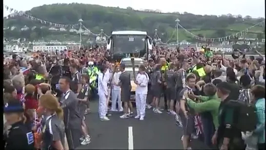 Muse carry Olympic torch