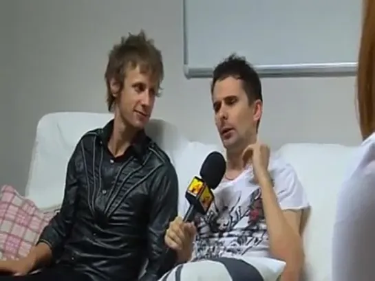 Roskilde 2010 Interview (Matt and Dom) *