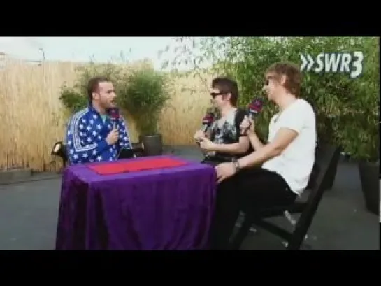 Rock am Ring 2010 Interview (SWR3) *