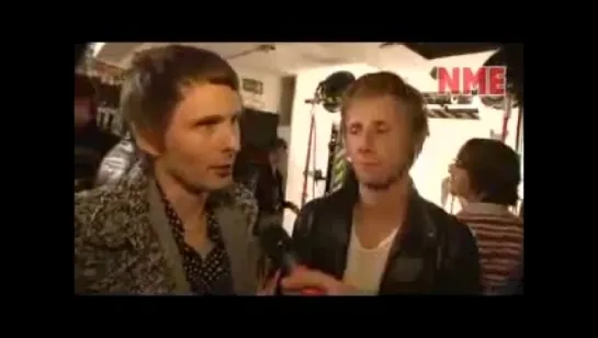 Muse interview (NME awards 2010) *