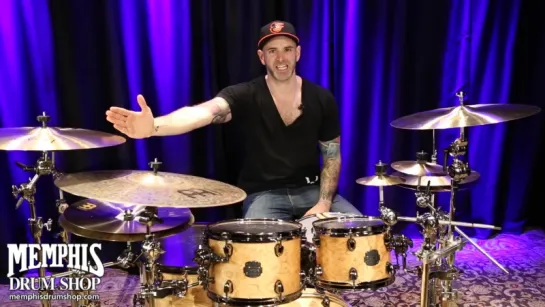 Practicing Good Cymbal Technique with Matt Halpern at Memphis Drum Shop