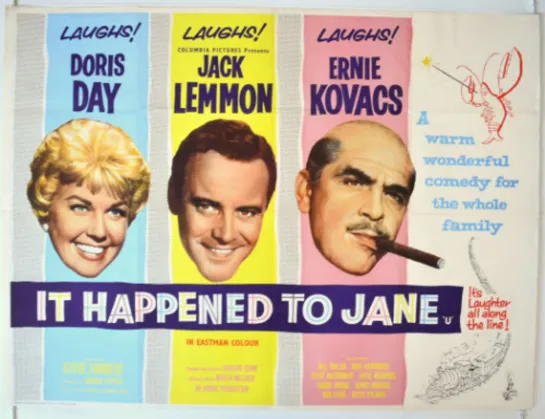 It Happened To Jane (1959) -720p- Doris Day, Jack Lemmon, Ernie Kovacs