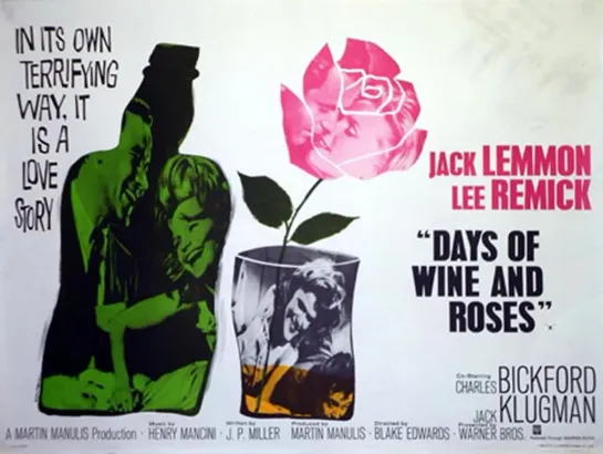 Days of Wine and Roses (1962) -1080p- Jack Lemmon, Lee Remick, Charles Bickford