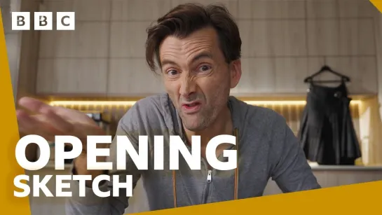 David Tennant's opening sketch for BAFTA 2024 [Русские субтитры]