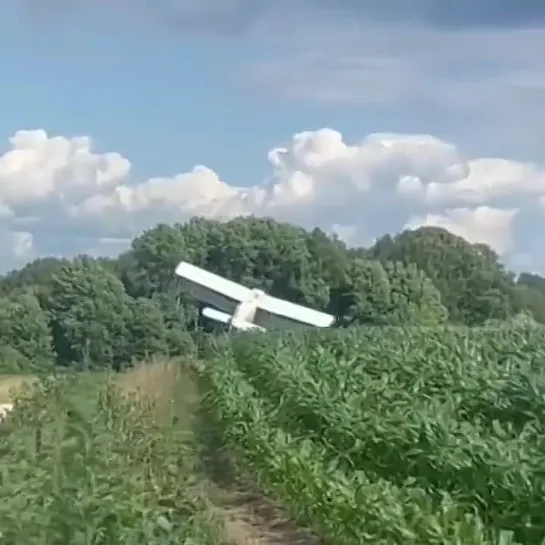 Частный самолет Антонов Ан-2 врезался в деревья при попытке взлета с травяной полосы в Варгорде в Швеции.