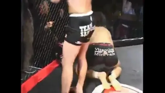 MMA Celebration Fail