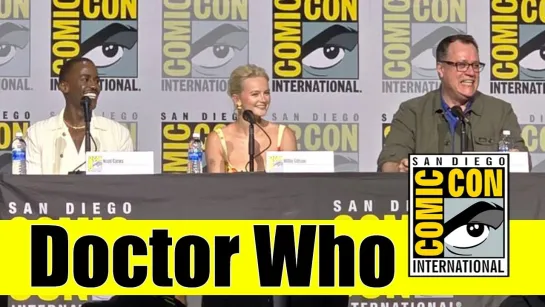 Doctor Who Comic Con 2024 Panel  (Ncuti Gatwa, Millie Gibson, Russell T Davies)