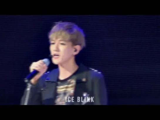 [FANCAM] 130406 EXO-K @ S/S Seoul Girls Collection 2013 - What Is Love (백현 Focus) [ice blink]