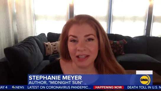 "Midnight Sun" Stephenie Meyer  in Good Morning America