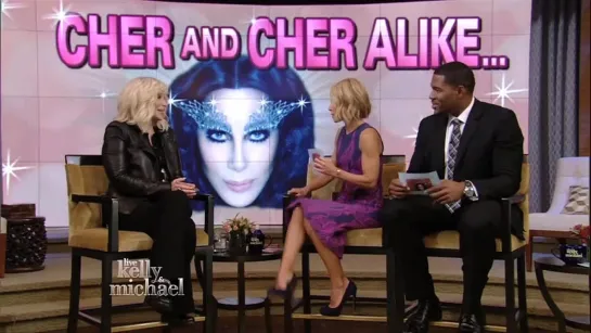 Cher and Cher Alike... (LIVE with Kelly and Michael)