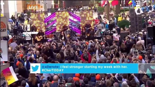 Cher -  I Hope you Find it (Today Show 23.09.2013)