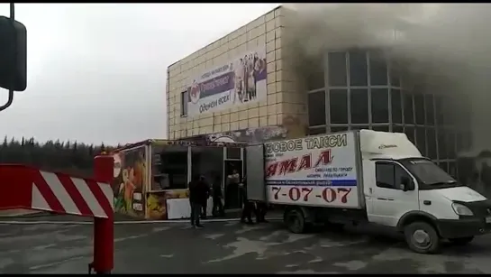 Почернели и пахнут пожаром. Цветочный магазин тушили в Лабытнанги. Злой Ямал