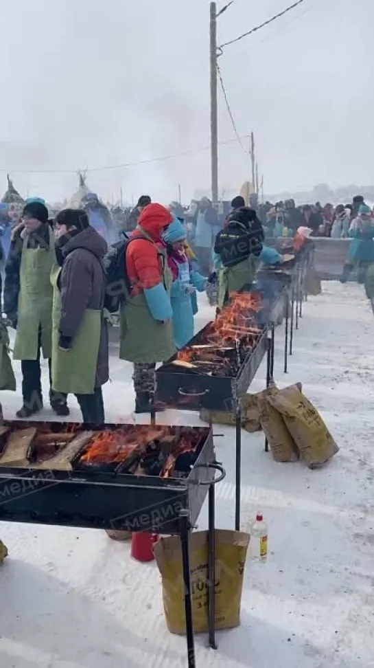 В Салехарде пожарят самое большое количество ряпушки за раз. Злой Ямал.