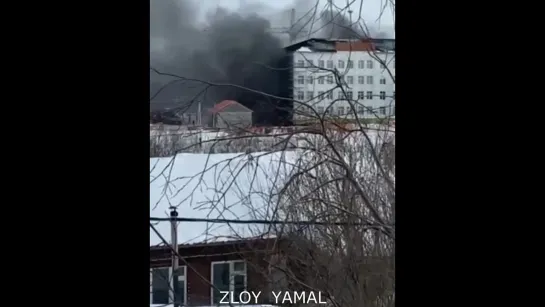 Кто, что знает о пожаре в новой школе в Салехарде. Злой Ямал.