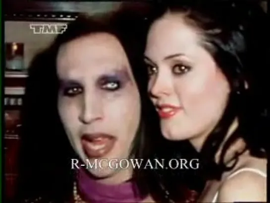 Rose McGowan and Marilyn Manson in the hottest couples of the '90s rank