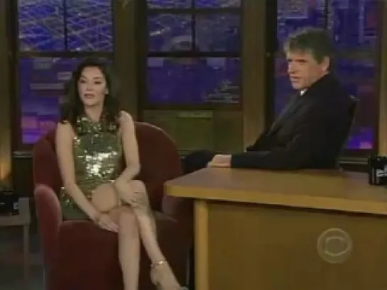 Rose McGowan at The Late Late Show (2)