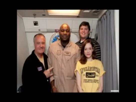 Rose McGowan at USO Tour in Asia