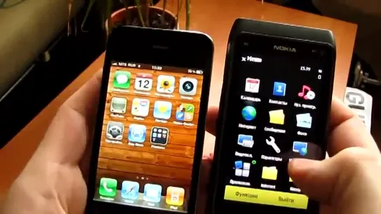 Nokia N8 VS iPhone 4