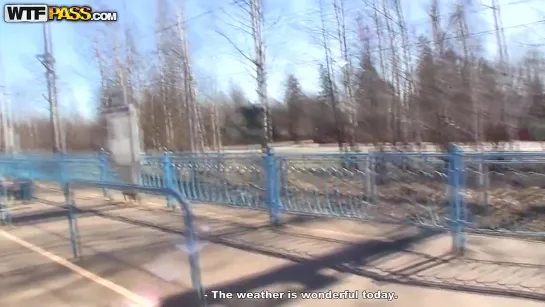 vk.com/wtfpass | WTF PASS (wtfpass.com) - Hot pick up girl Hanna from the train (наше русское порно)