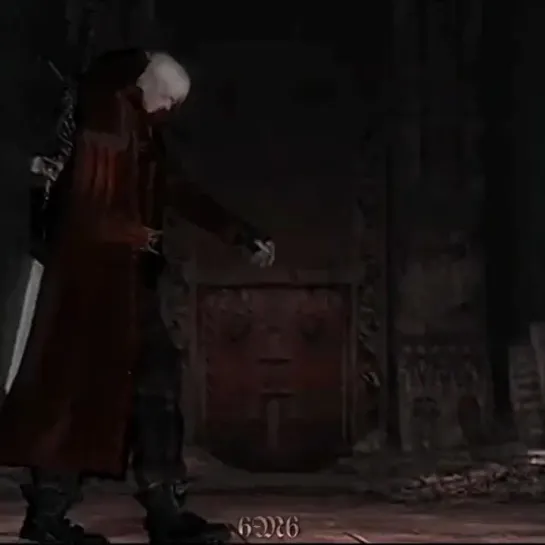 Данте находится в томительном ожидании и ходит туда сюда - Devil May Cry