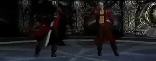 Данте пиздится (дерется) со своим клоном - Devil May Cry