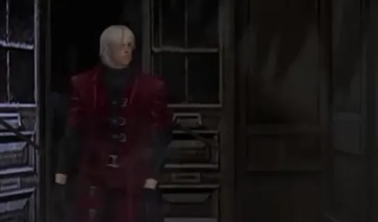 Данте заходит в помещение и садится за стол под Heartbeat - Devil May Cry