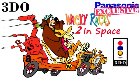 Wacky Races 2 in Space[ Panasonic 3DO / эмул 4DO ] .Fps.50/HD.720.p