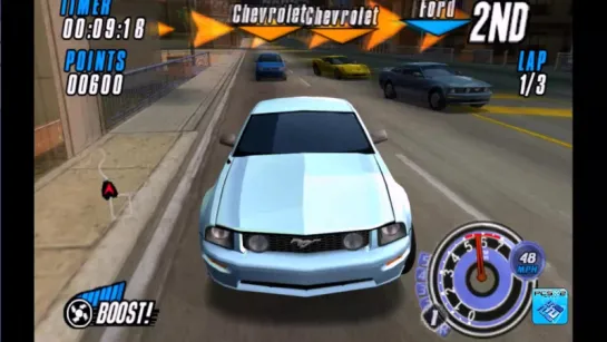 FORD vs CHEVROLET [ pcsx2  1.5.0 / DX-9/16:9/ fps60 ] HD-1080.p