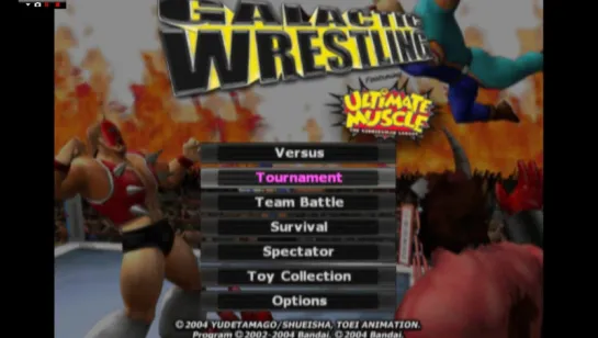 Galactic Wrestling featuring Ultimate Muscle - Врестлинг [ PCSX2 1.5.0  DX-9] HD-720.p