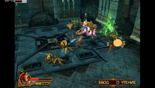 Gauntlet Seven Sorrows - Action/RPG..multiplayer-4x [ PCSX2-1.3.1 DX9. fps60 ] HD720.p