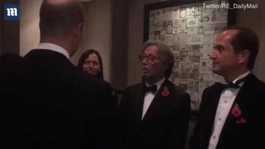 Eric Clapton at London's Air Ambulance Charity Gala,