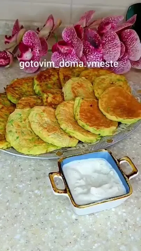 Кабачковые оладьи