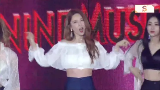 180802 9MUSES A  - Lip 2 Lip @ 2018 KMF Korea Music Festival