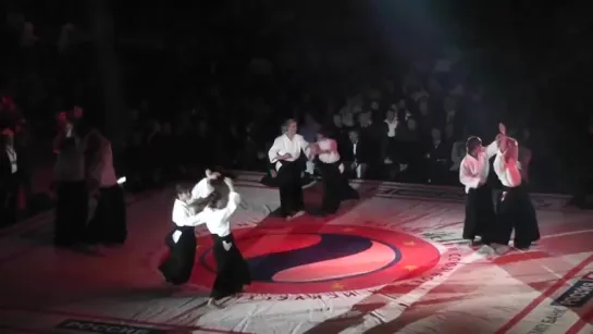 Aikido demonstration at Battle of Champions 6 in Moscow