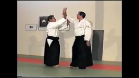 Morihiro Saito Sensei. Shomen Uchi