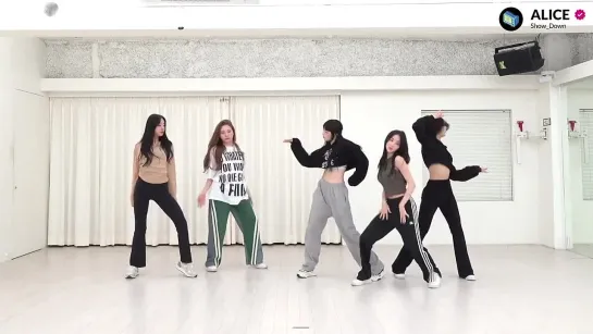 앨리스(ALICE) SHOW DOWN Dance Practice