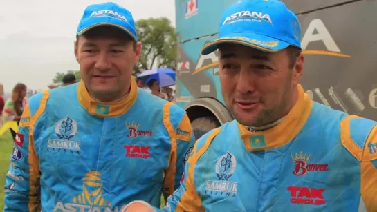 Команда Astana Motorsports Дакар-2015. Финиш и подиум.