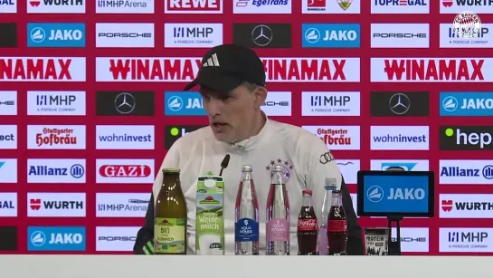 Press conference after VfB Stuttgart vs. FC Bayern _ 🇬🇧